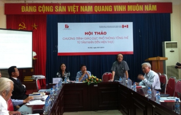 Hội thảo “Chương trình giáo dục phổ thông tổng thể - từ tầm nhìn đến hiện thực”